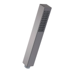 Square Brushed Pewter ABS Handset LP1