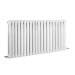 Salvia Gloss White  Double Panel H635 x W1223mm - 5659 Btu/Hr