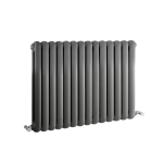 Salvia Anthracite  Double Panel H635 x W863mm - 3964 Btu/Hr