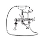 Beaumont Crosshead Luxury ¾" Cranked Bath Shower Mixer