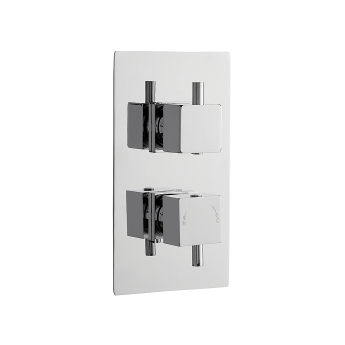 JTY302-nuie-web.png Square Shower One Outlet Thermostatic Valve - Image 1