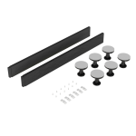 Slate Grey Easy plumb leg and plinth set