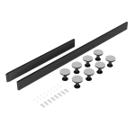 Slate Grey Easy plumb leg and plinth set