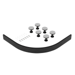 Slate Grey Easy plumb leg and plinth set