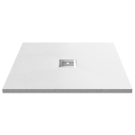 900mm x 900mm White Slate Shower Tray
