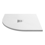 900mm x 900mm White Slate Shower Tray
