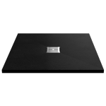 900mm x 900mm Black Slate Shower Tray