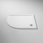 1200mm x 900mm Slip Resistant Shower Tray - Left