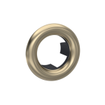 Basin Overflow Cover-satin black
