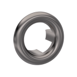 Basin Overflow Cover-Brushed Brass