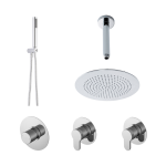 2 Outlet Round Arvan  Double Bundle With Stop Taps