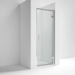 Rene 6mm chrome Hinged Door