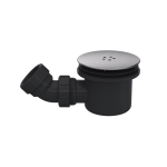 90mm 90 degree Waste Pewter Cover