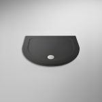 40mm Slate Grey D-Shape Tray