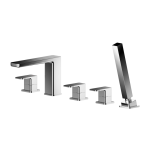 Windon Chrome 5TH Bath Shower Mixer