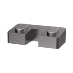 Brushed Pewter Retainer support foot