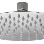 Round Chrome Fixed Head 200 x 200mm