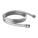 Smooth Silver Shower Flex