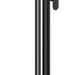 Binsey Matt Black  Bath Shower Mixer Freestanding With Kit