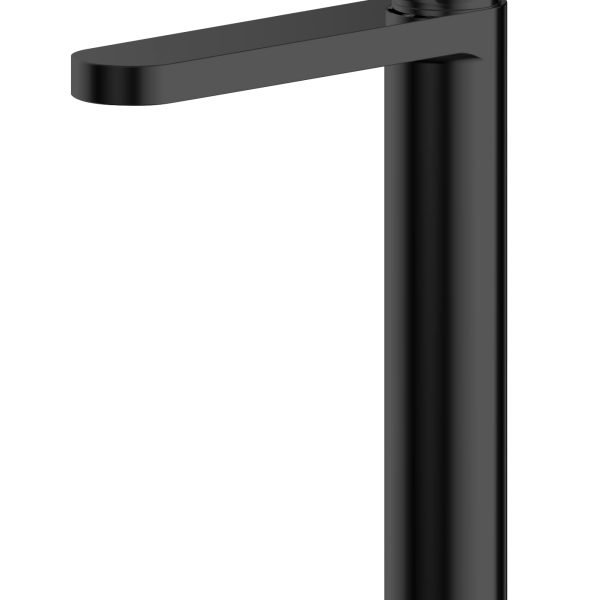 Binsey Matt Black  High Rise Mono Basin Mixer