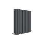 Revive Anthracite  Double Panel H600 x W586mm - 2798 Btu/Hr