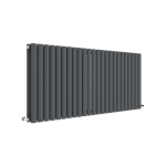 Revive Anthracite  Double Panel H600 x W1398mm - 6714 Btu/Hr