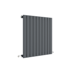 Anthracite  Single Panel H600 x W586mm -1723 Btu/Hr