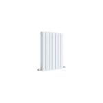 Satin White  Double Panel H600 x W412mm - 1836 Btu/Hr