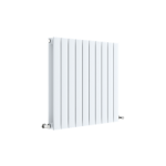 Satin White  Double Panel H600 x W586mm - 2360 Btu/Hr