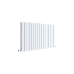 Satin White  Double Panel H600 x W992mm - 4459 Btu/Hr