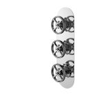 Revolution Chrome Three Outlet Thermostatic With Diverter