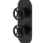 Revolution Black-One Outlet Thermostatic