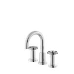 Revolution Chrome  3Th Basin Mixer Swivel Spout And Pop Up Waste
