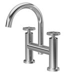 Revolution Chrome  Bath Filler With Swivel Spout & Kit