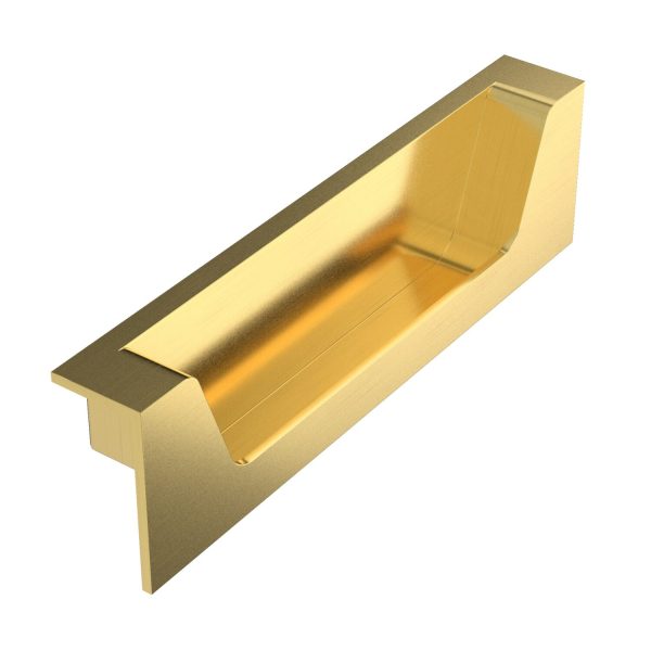 Aubrey Handle Pair - Brushed Brass