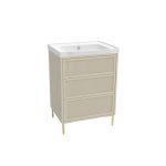 BOTA 600 FREESTANDING FLUTED CABINET & BASIN COMBINED