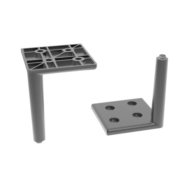 Bota Leg Set - Gunmetal