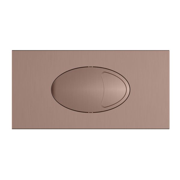 Bronze Large Dual Flush Plate & Access Panel For Use With Cistern003W & Cistern002W