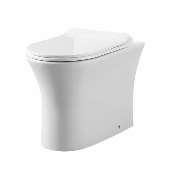 DEIA RIMLESS COMFORT HEIGHT BACK TO WALL PAN INCLUDING SOFT CLOSE SEAT