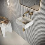 Wall Hung Arabescato Basin Arabescato Marble