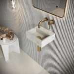 Wall Hung Venato Carrara Basin Carrara Marble