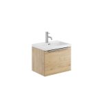 Muro Plus 500 Wall Hung Cabinet & Basin - Image 4