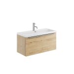 Muro Plus 800 Wall Hung Cabinet & Basin - Image 4