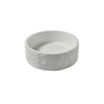 Rok Round Countertop Basin White