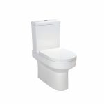 SPA RIMLESS CLOSED BACK Pan & INCLUDING wrap over  Seat & Cistern