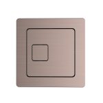 Bronze Square Dual Flush Button For Use With Cistern003W & Cistern002W