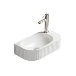 Fluted Cloakroom Basin