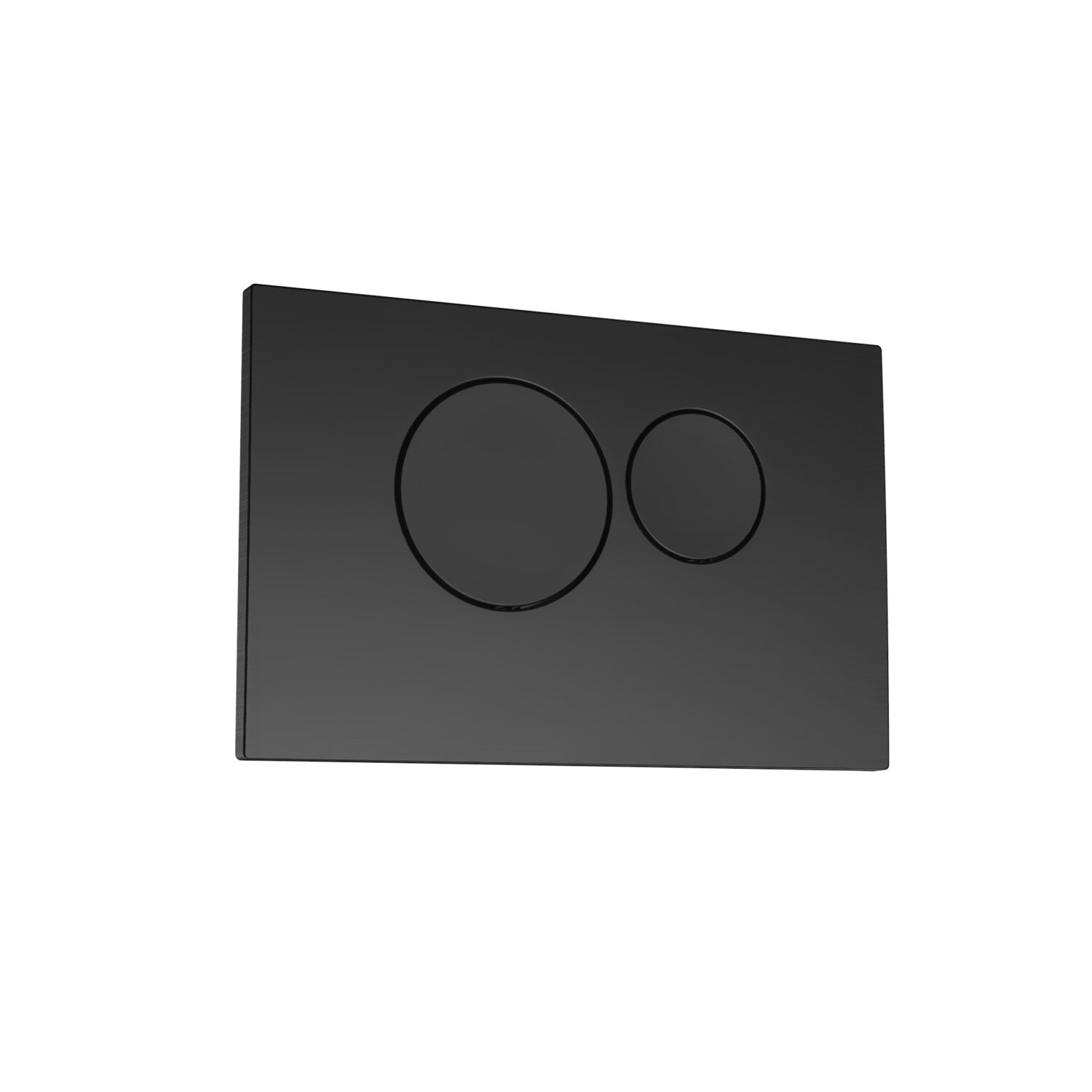 WC-BUTTON06-1-1500x1500-1.jpg Black Round Dual Flush Button For Use With Wc-Frame002 & Wc-Frame003 - Image 1
