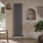 413X1800 APEX VERTICAL SINGLE RADIATOR