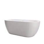 Onyx Freestanding Bath In Acrylic White 1800